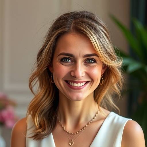 Portrait souriant de Sophie Dubois, fondatrice de Le Délice Parisien